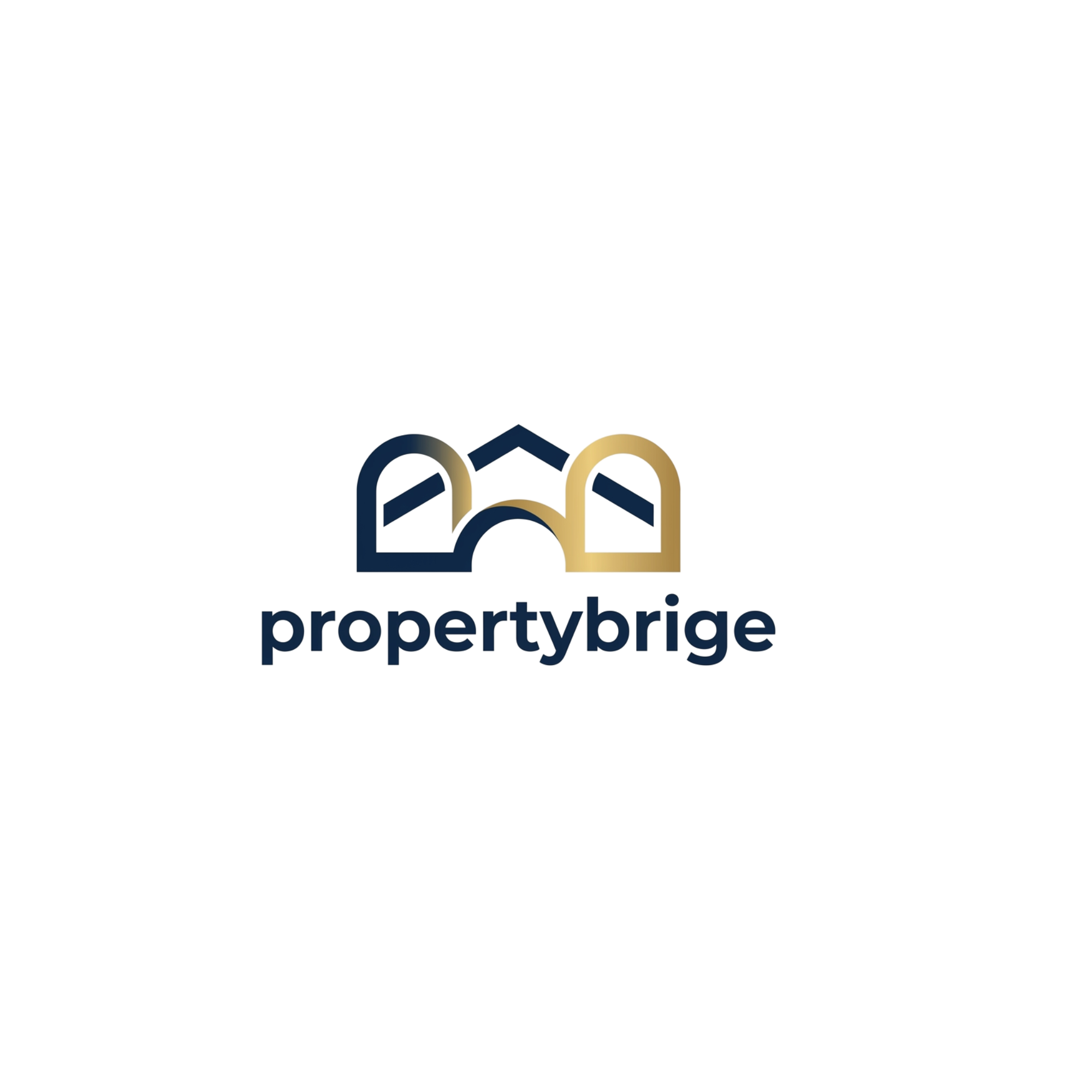 PropertyBrige — Arch Mark logo design