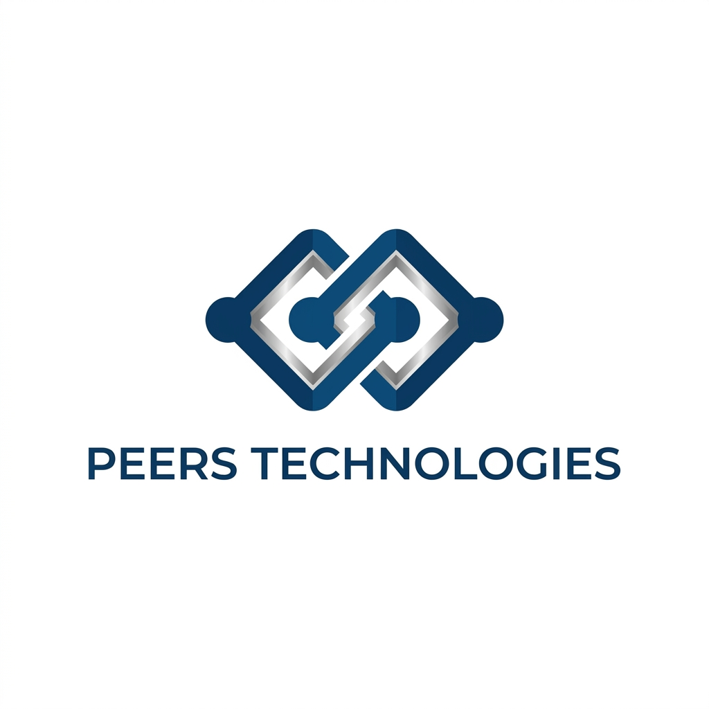 Peers Technologies — Infinity Link logo design